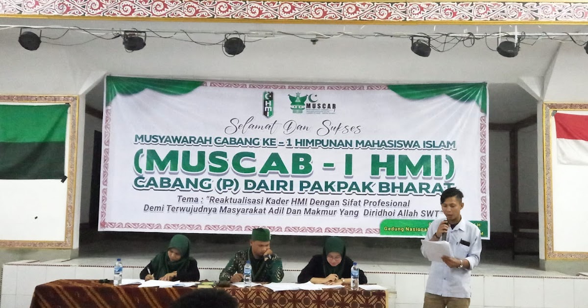 HMI pemkot padang lawas utara Gelar Musyawarah Cabang
